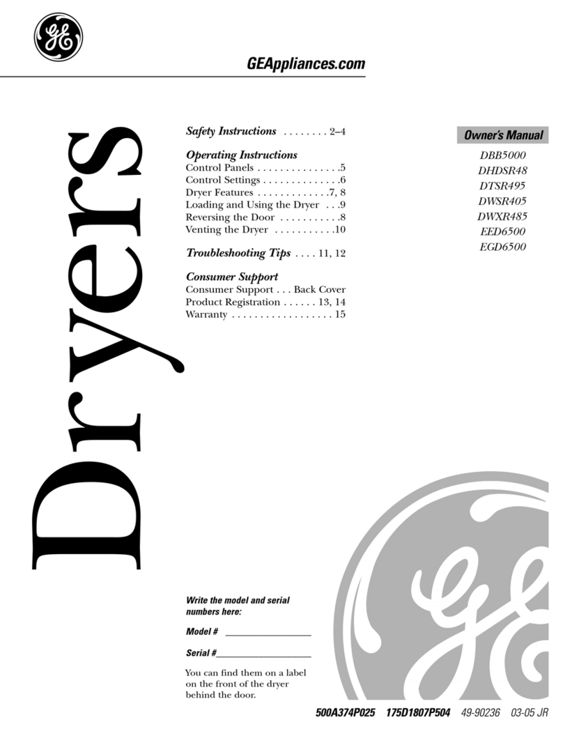 GE DBB5000 User manual