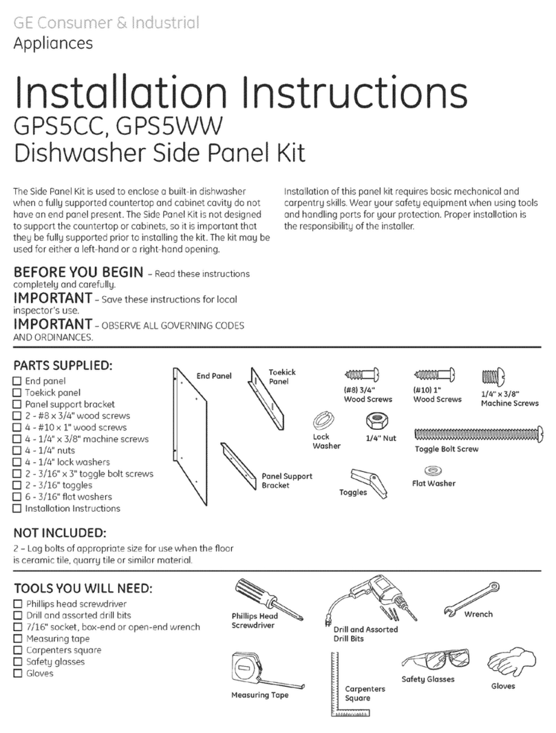 GE GPS5CC User manual GE GPS5CC User manual