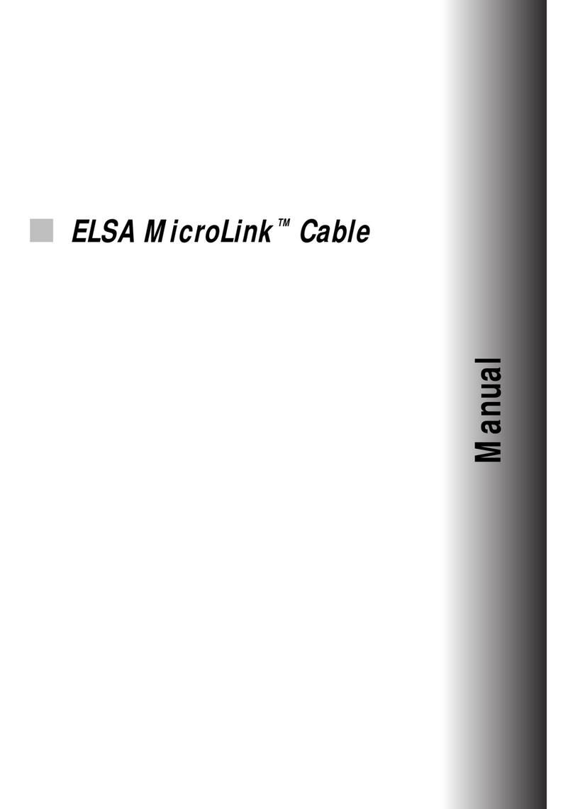 ELSA Cable User manual