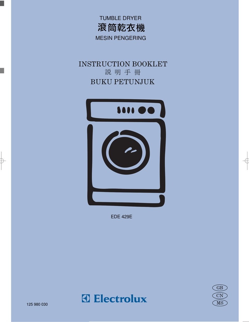 Electrolux EDE 429E User manual