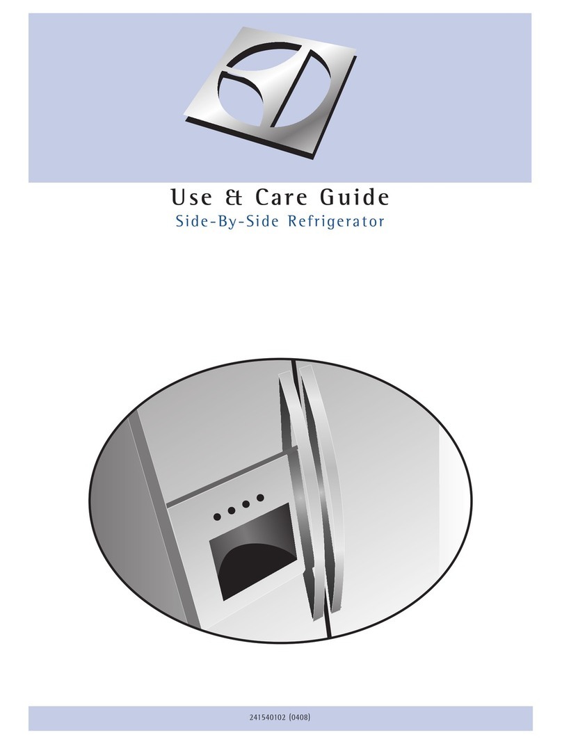 Electrolux E23CS78DSS User manual