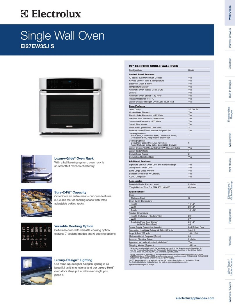 Electrolux EI27EW35J S User manual