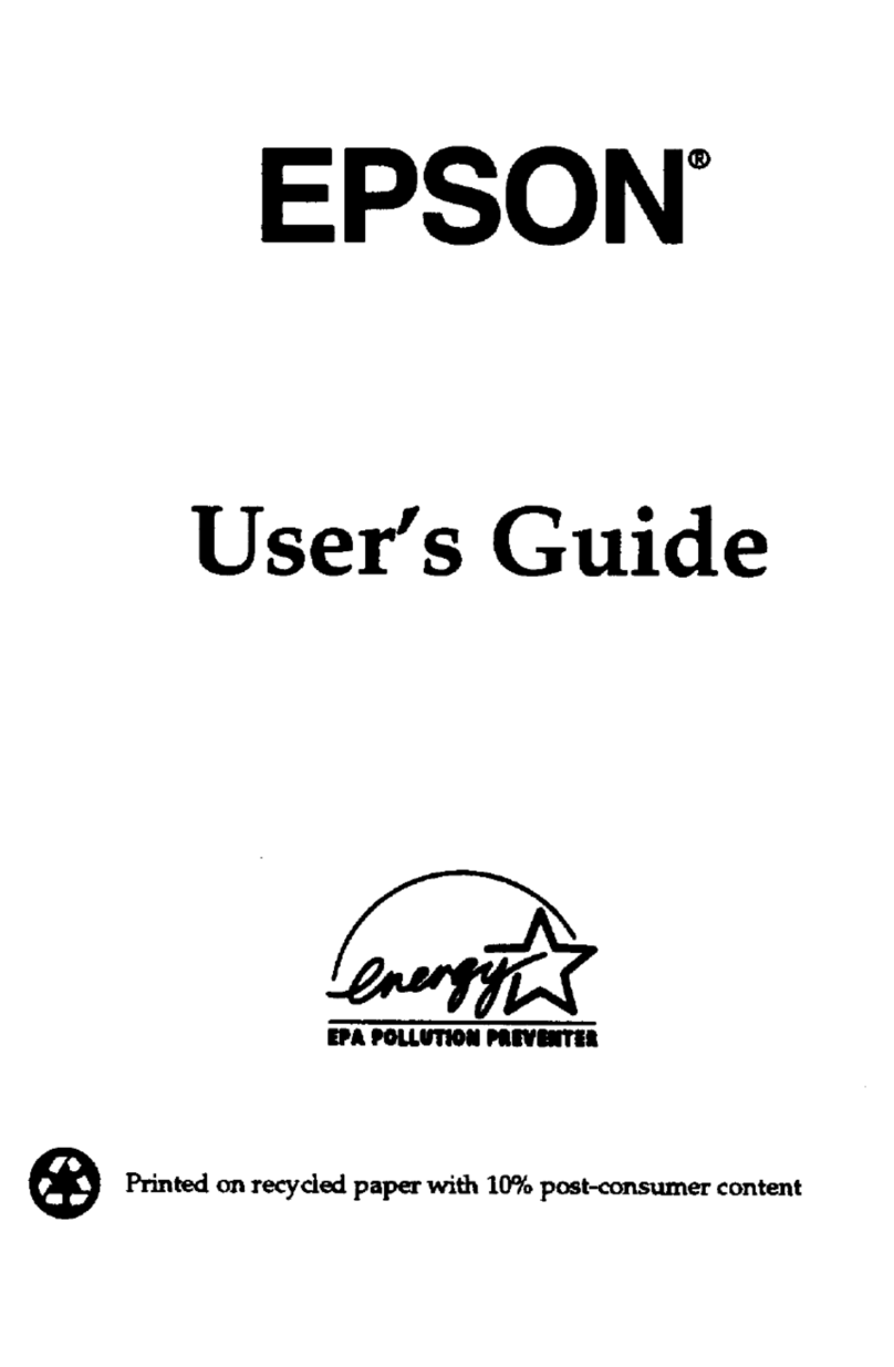 Epson Printer User manual
