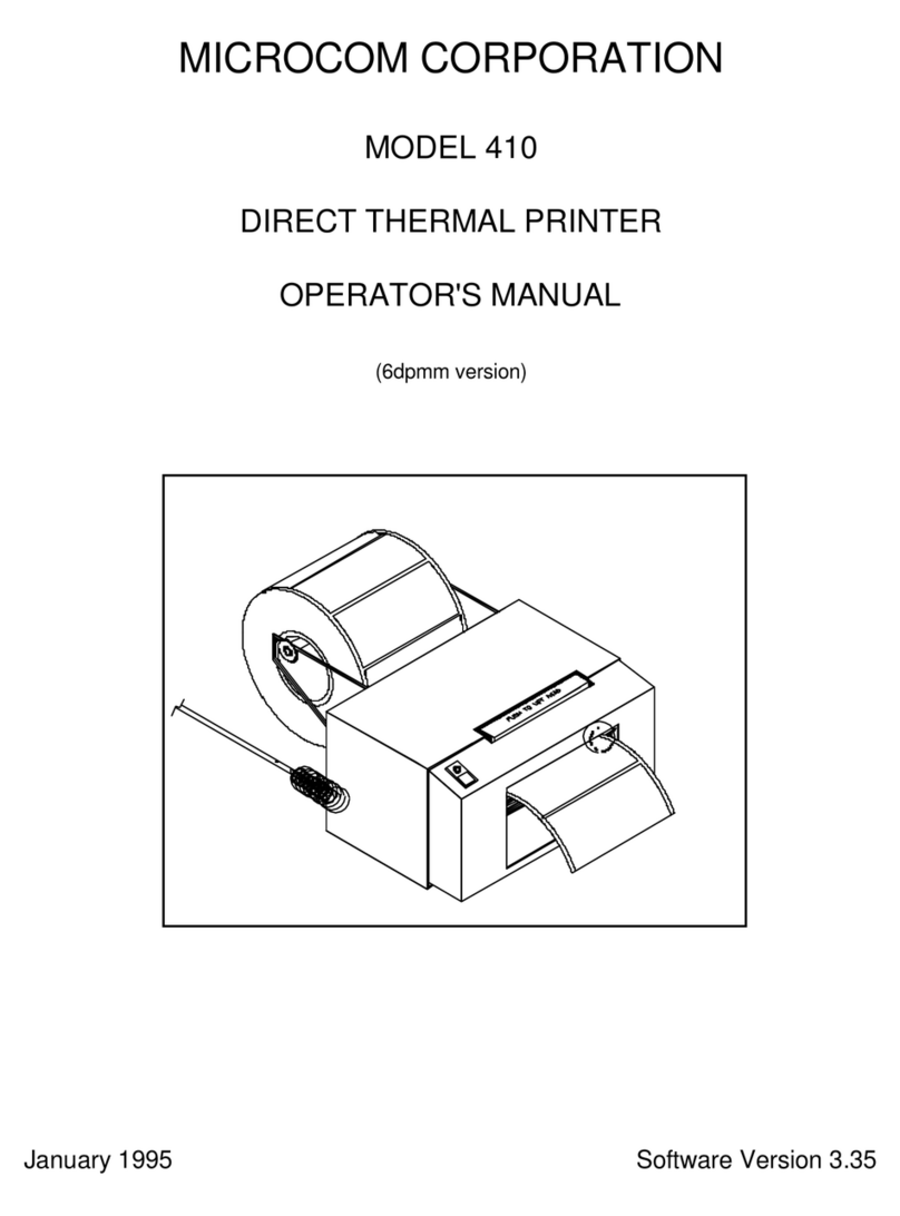 Microcom 410 User manual