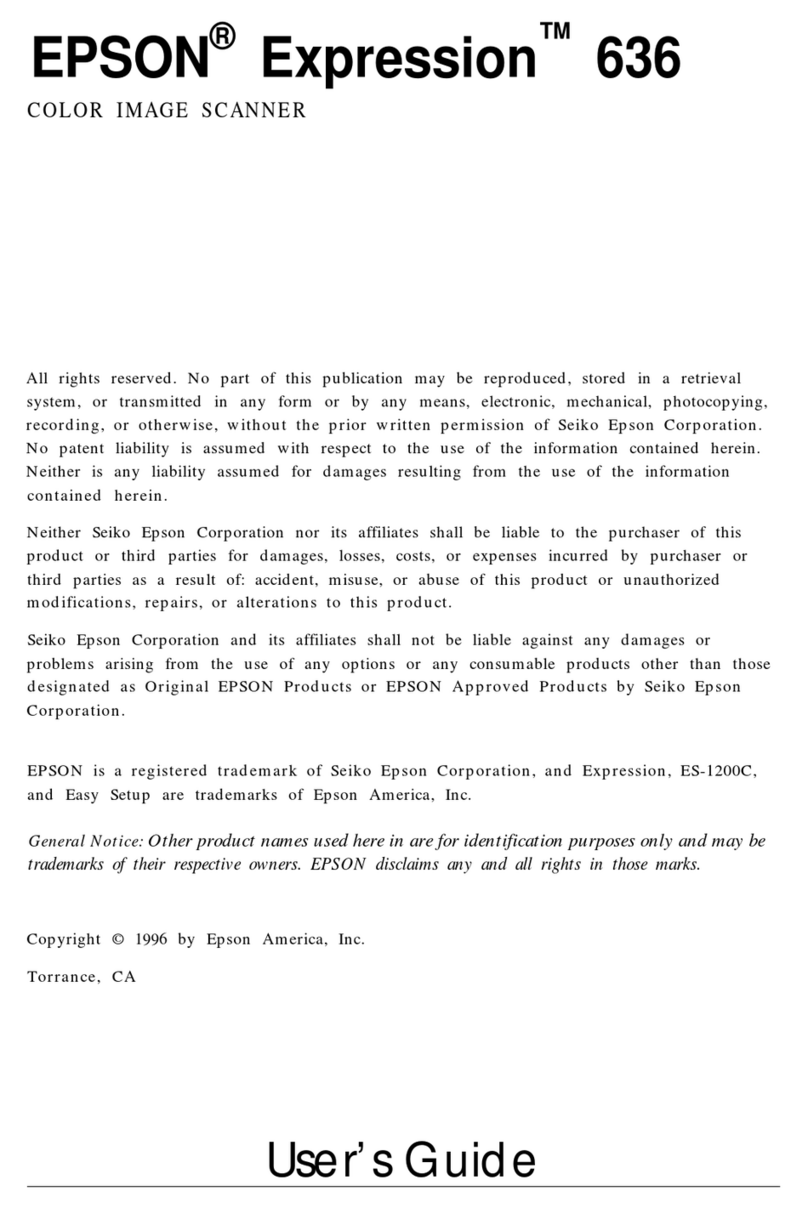 Epson Expression 636 User manual