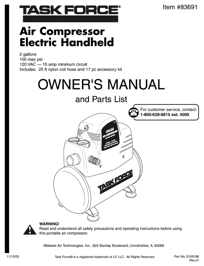 Task Force 83691 User manual Task Force 83691 User manual