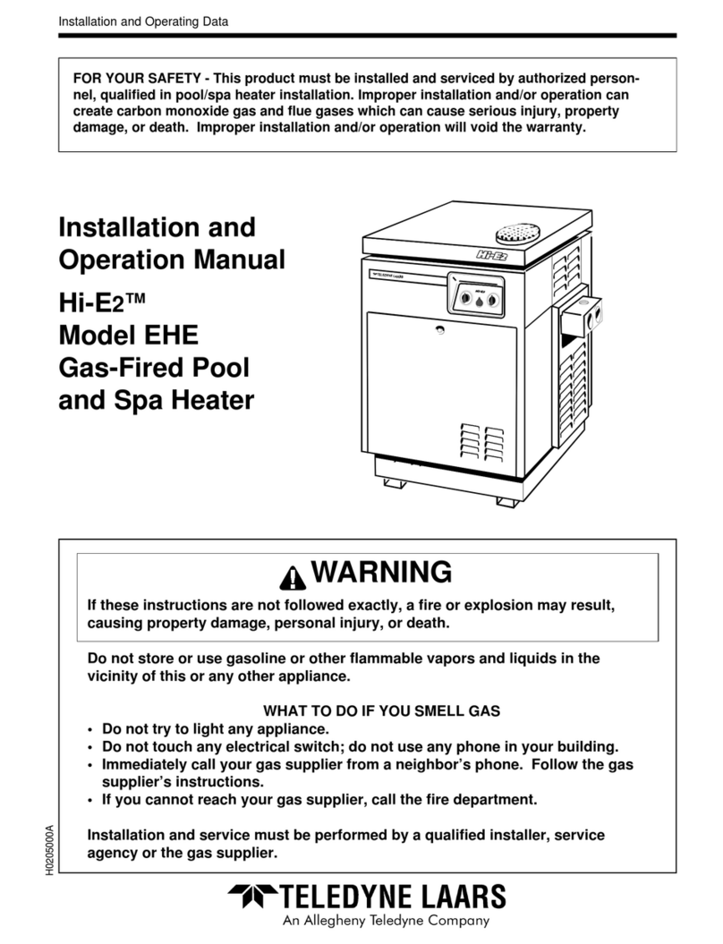 Teledyne EHE User manual