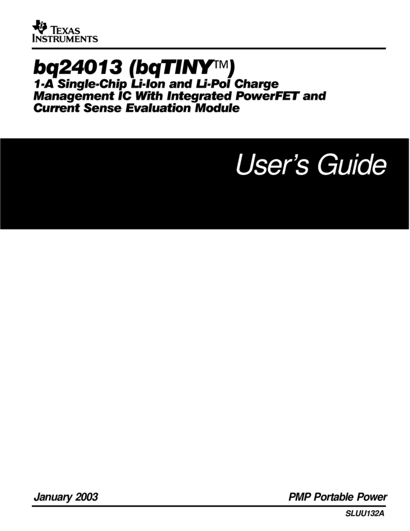 Texas Instruments bq24013 User manual