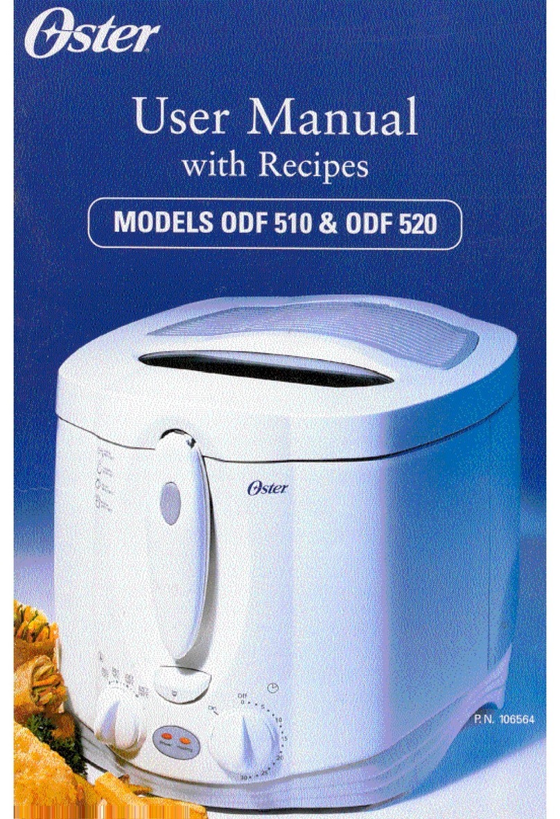 Oster ODF 510 Technical specifications