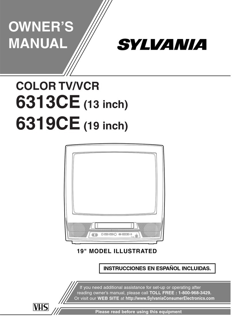 Sylvania 6313CE User manual
