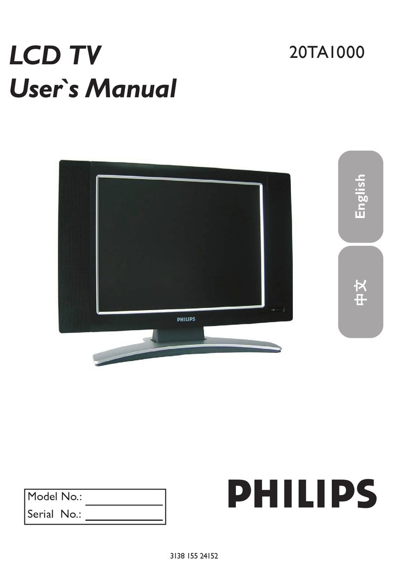 Philips 20TA1000/93 user manual