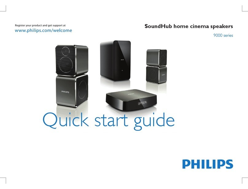 Philips Fidelio SoundHub CSS9216/12 User manual