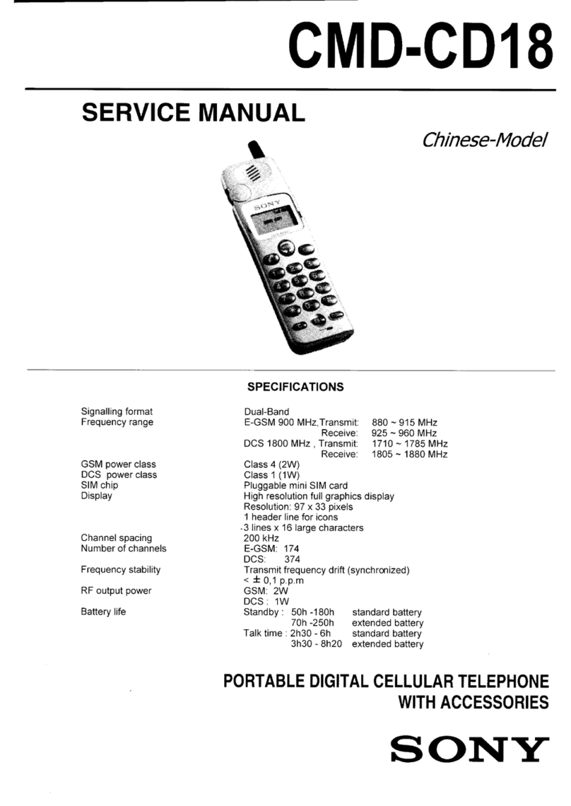 Sony CMD-CD18 User manual