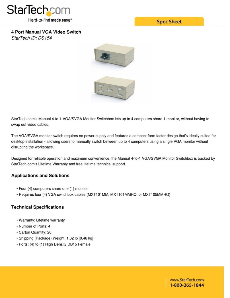 StarTech.com DS154 System manual