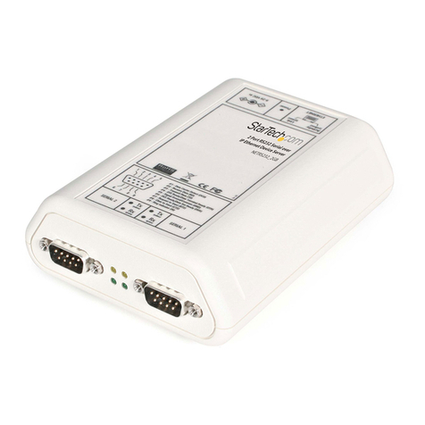 StarTech.com NETRS232 User manual