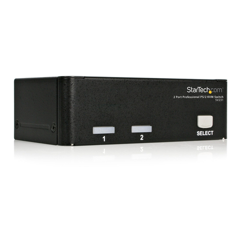 StarTech.com StarView SV231 User manual