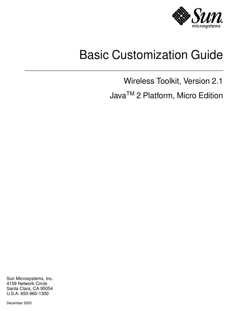 Sun Microsystems Computer Accessories User manual