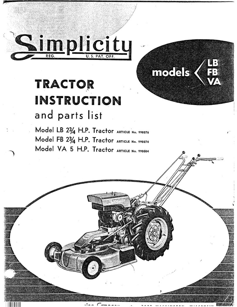 Simplicity FB User manual