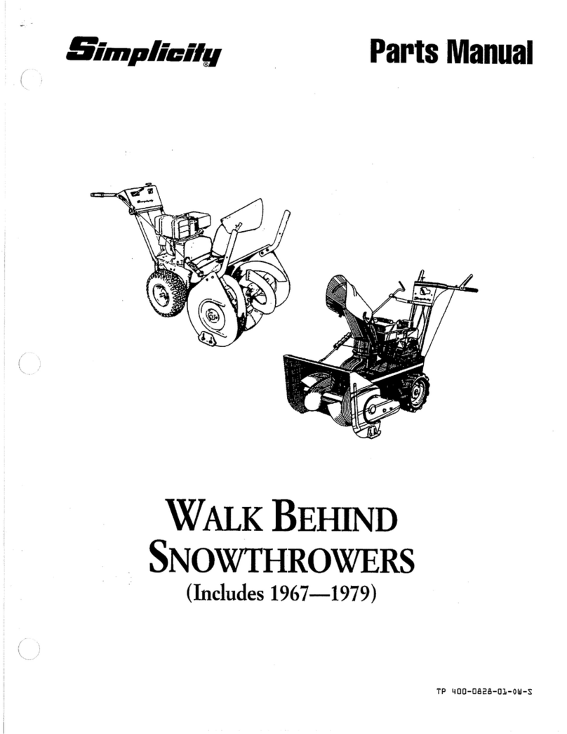 Simplicity 1968 User manual