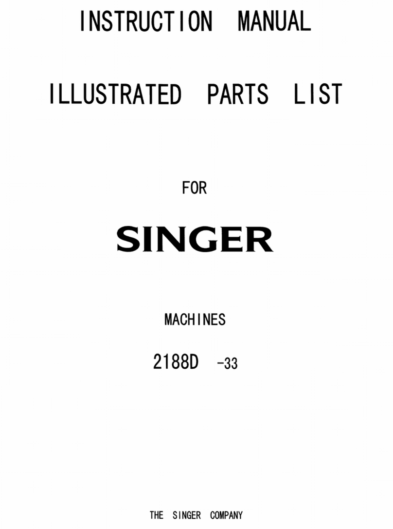 Singer 2188D-33 Setup guide
