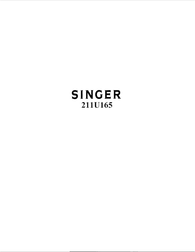 Singer 211U165 Setup guide