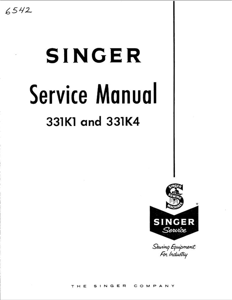 Singer 331K1 Instruction manual