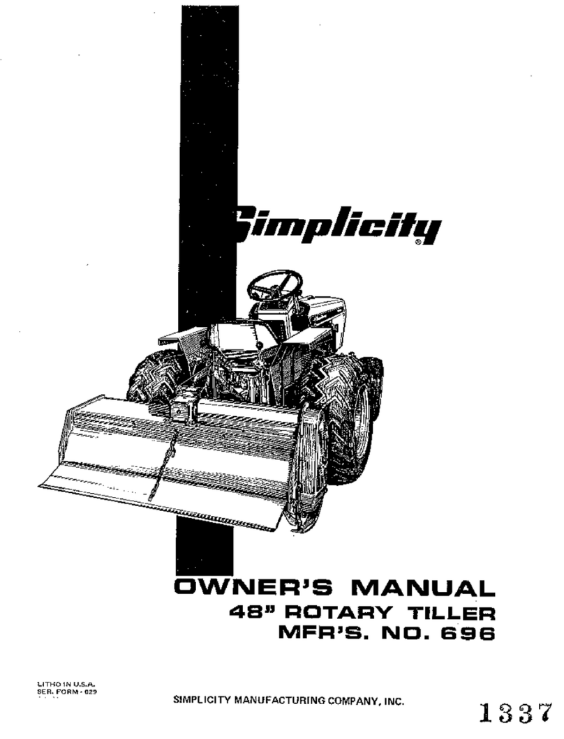 Simplicity 696 User manual Simplicity 696 User manual