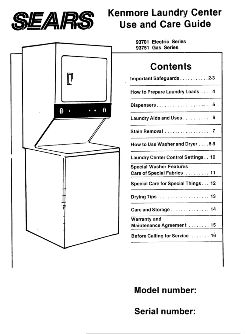 Sears 93751 User manual
