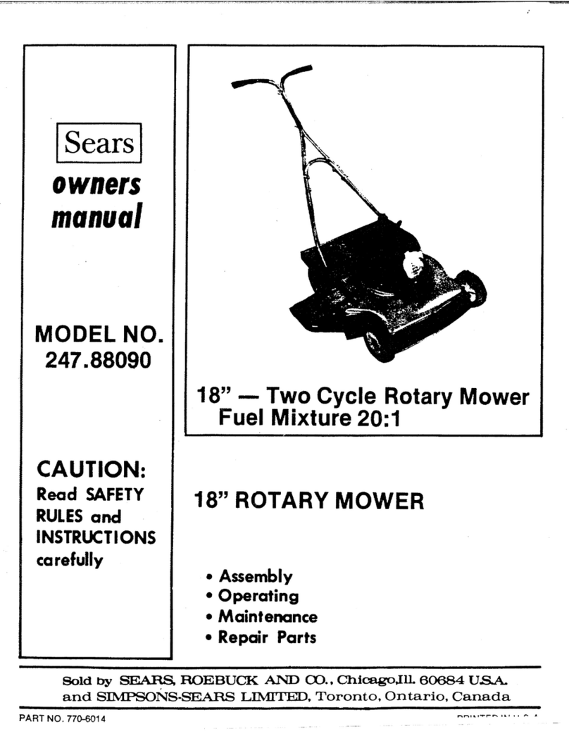 Sears 247.8809 User manual