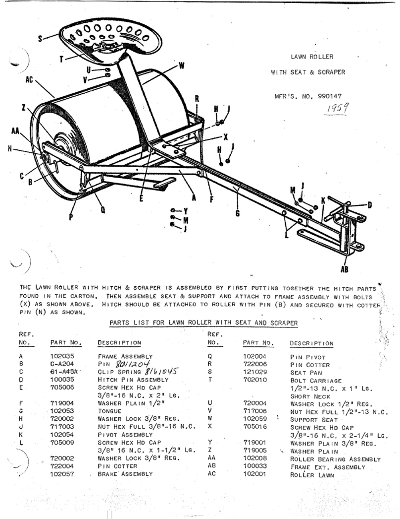 Snapper 990147 User manual