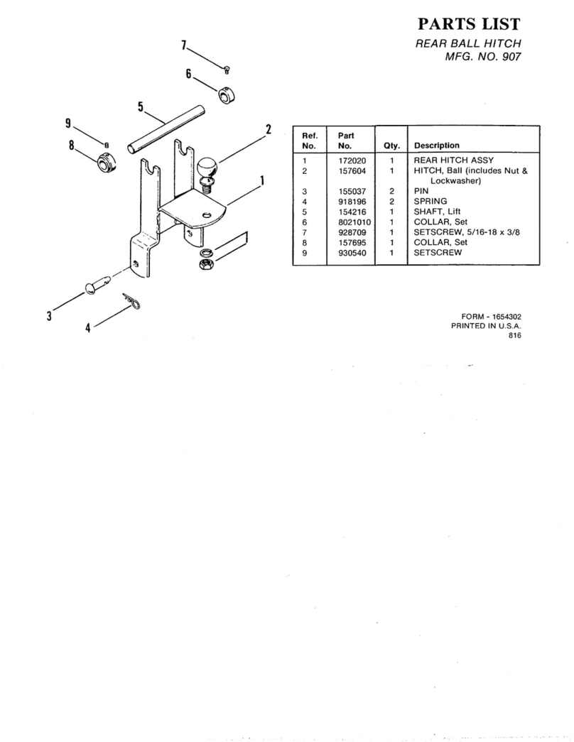 Snapper 907 User manual Snapper 907 User manual