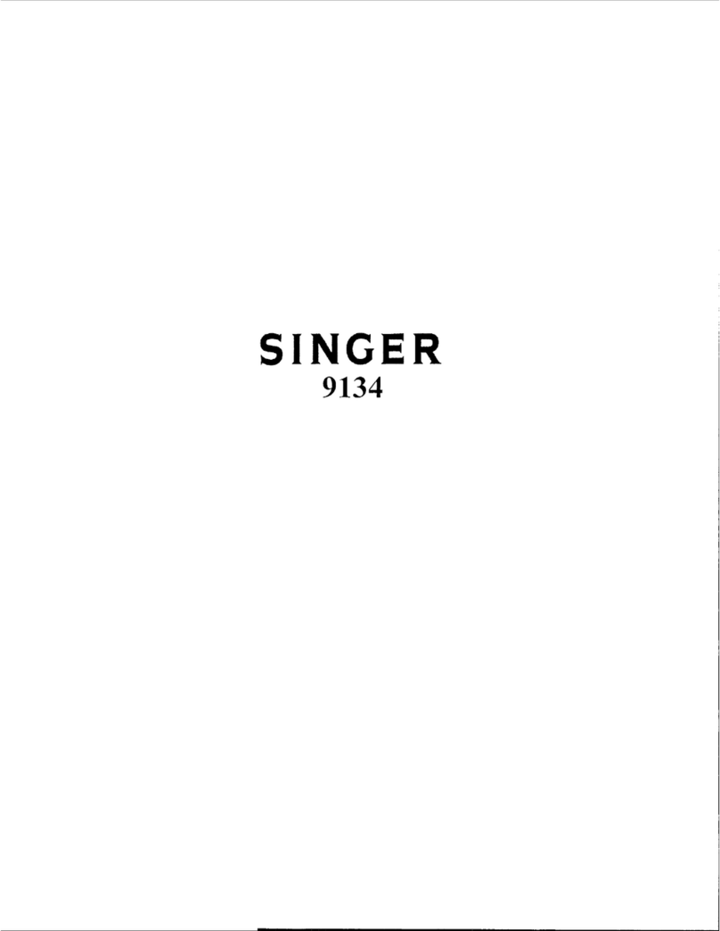 Singer 9134 User manual