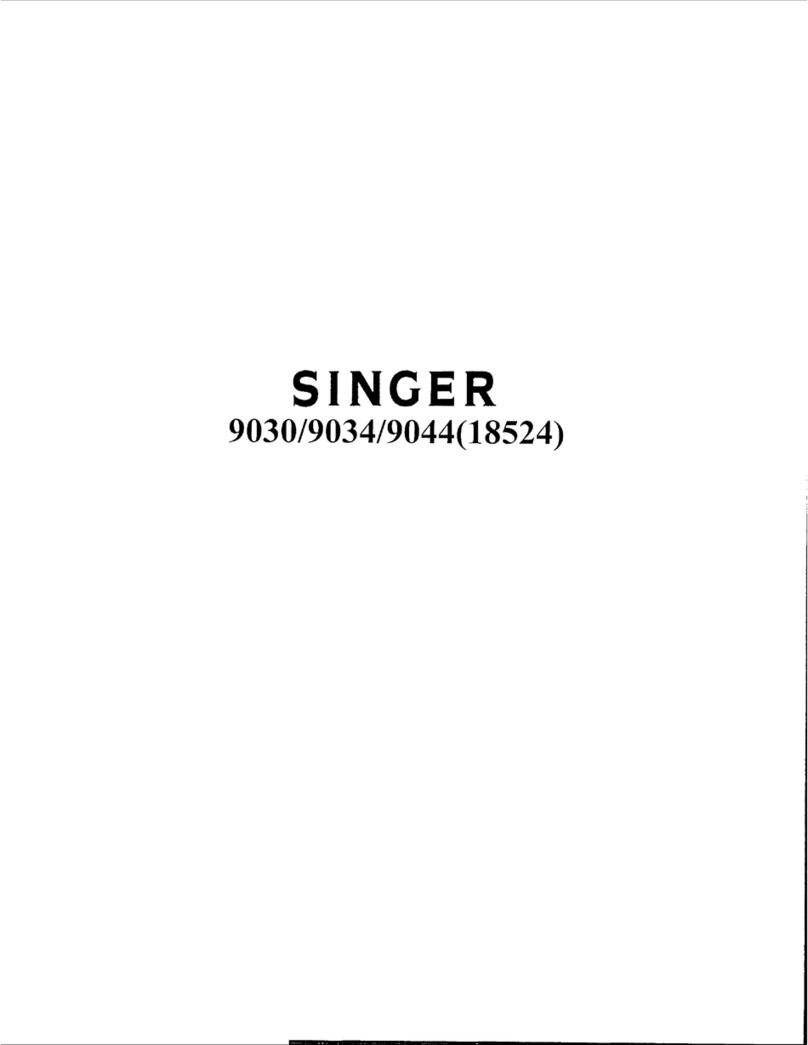 Singer 9030 User manual
