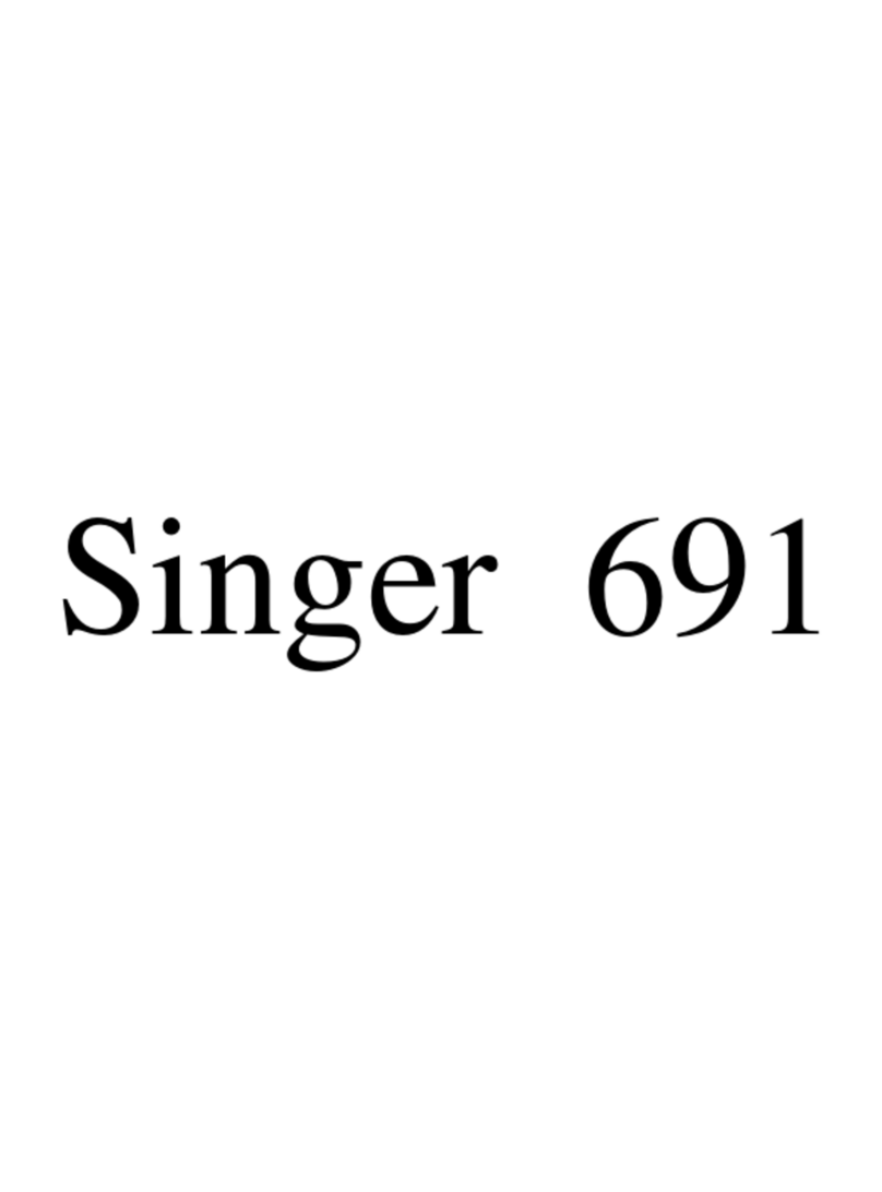Singer 691 Setup guide