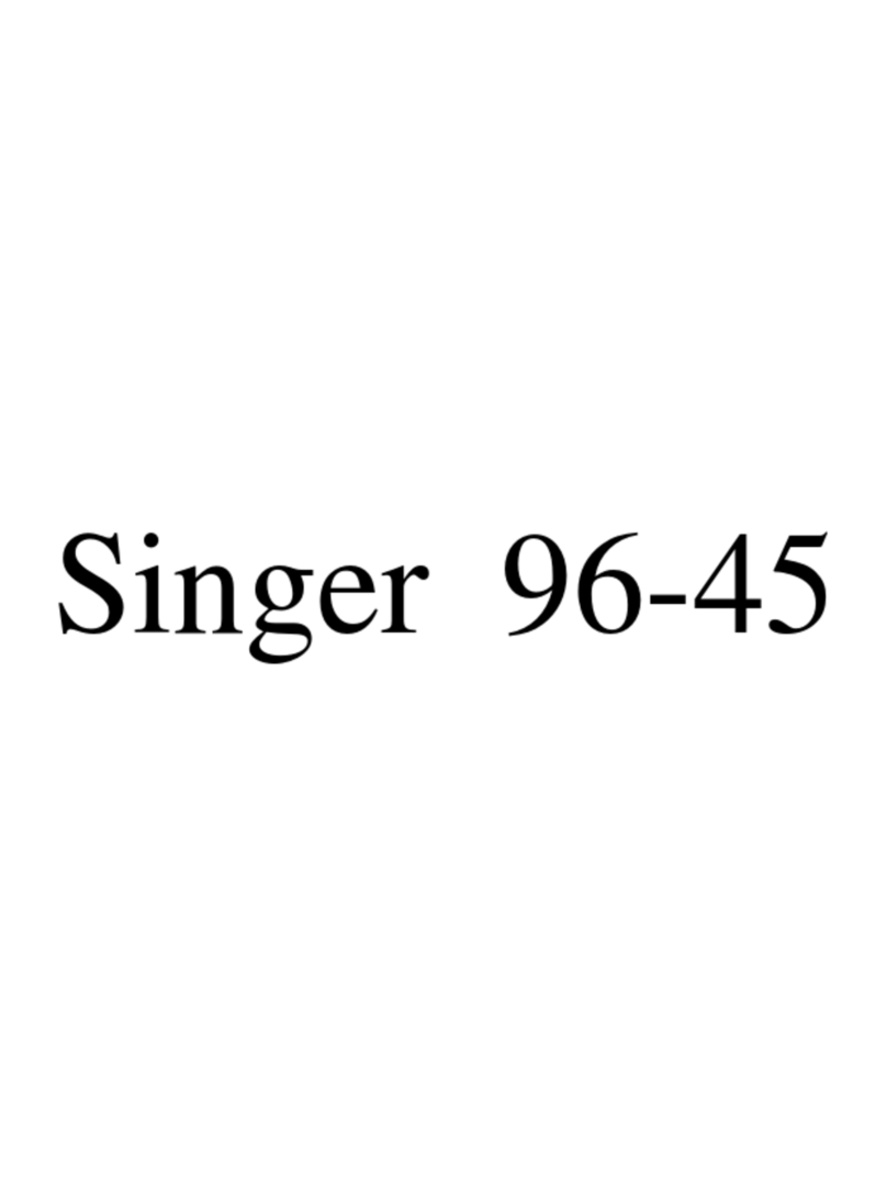 Singer 96-45 User manual