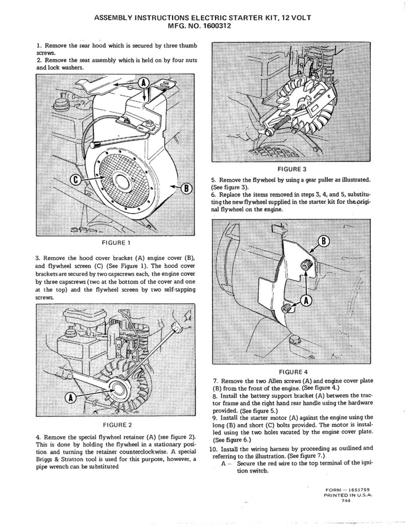 Snapper 1600312 User manual