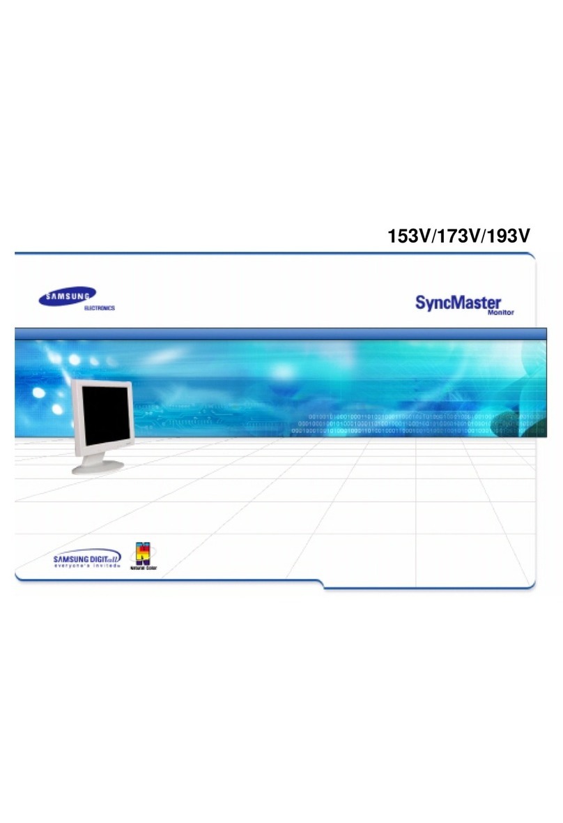 Samsung SyncMaster 153V User manual