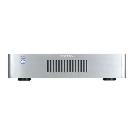 Rotel RB-1572 User manual