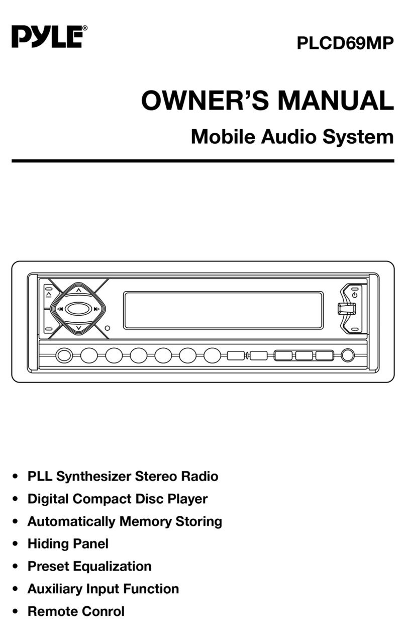 Pyle PLCD69MP User manual
