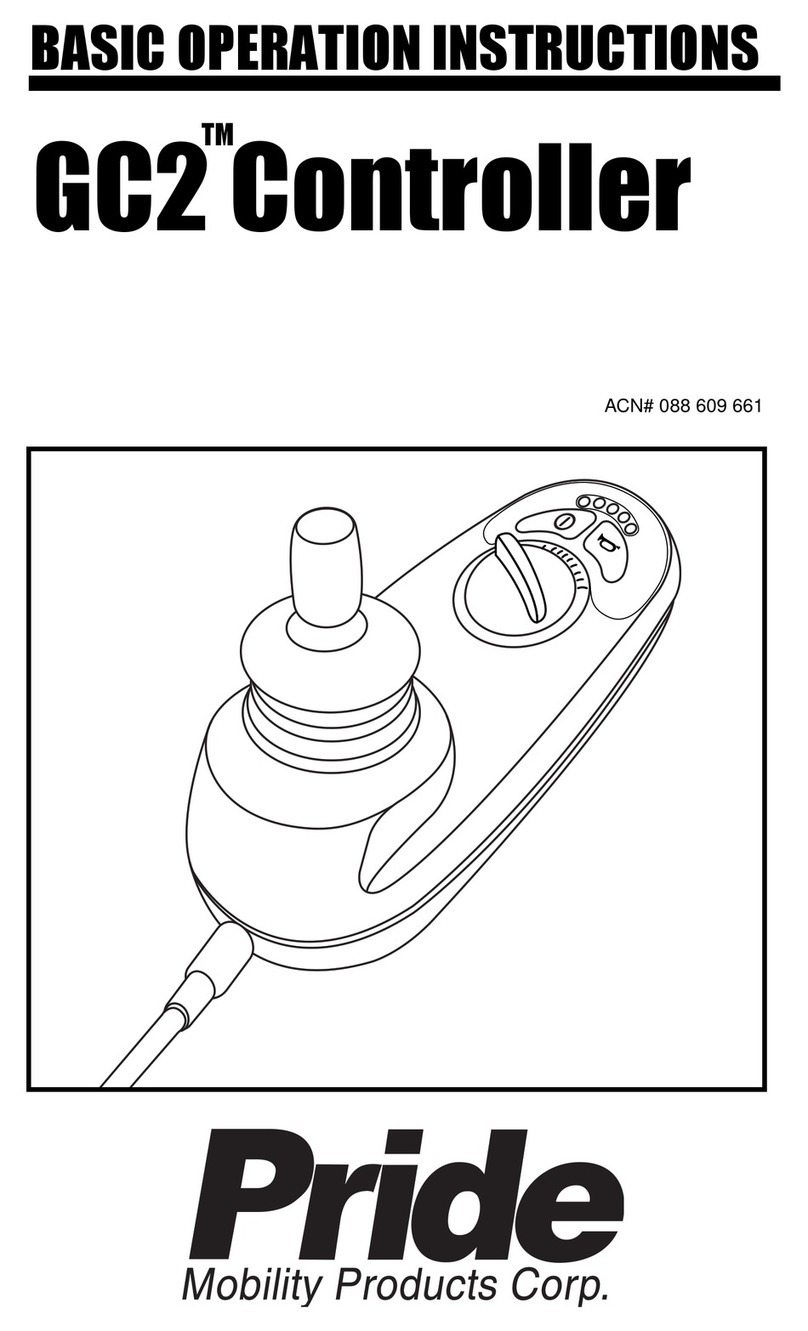 Pride Controller GC2 User manual