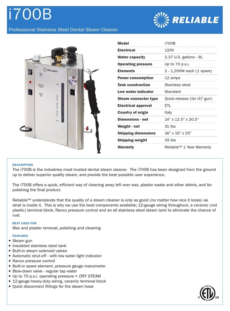 Reliable i700B User manual