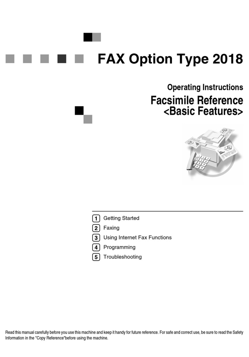 Ricoh 2018 User manual