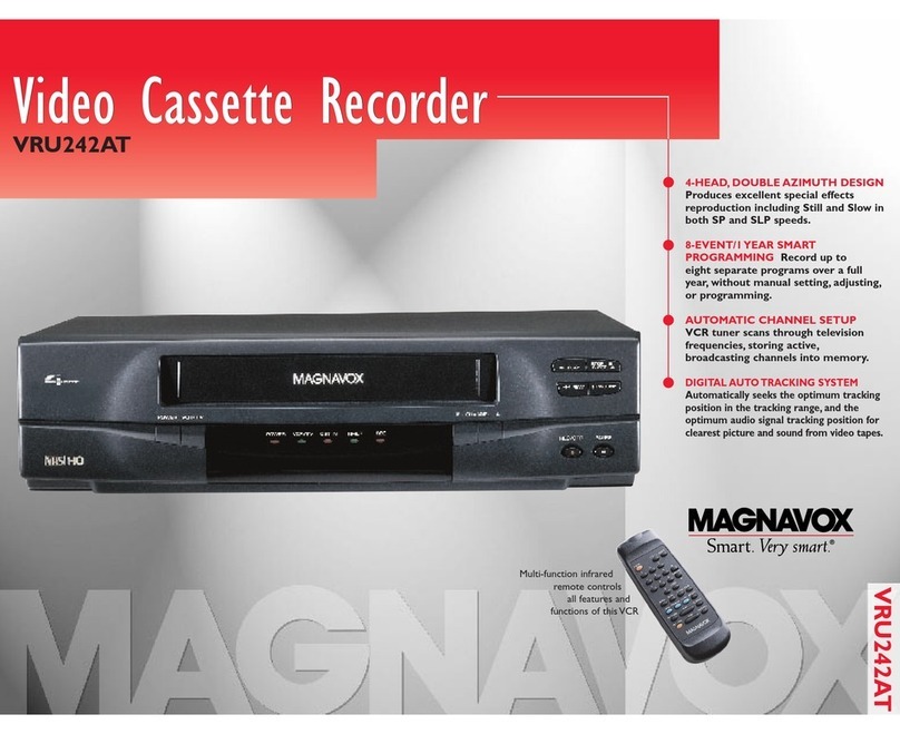 Magnavox VRU242AT Specifications