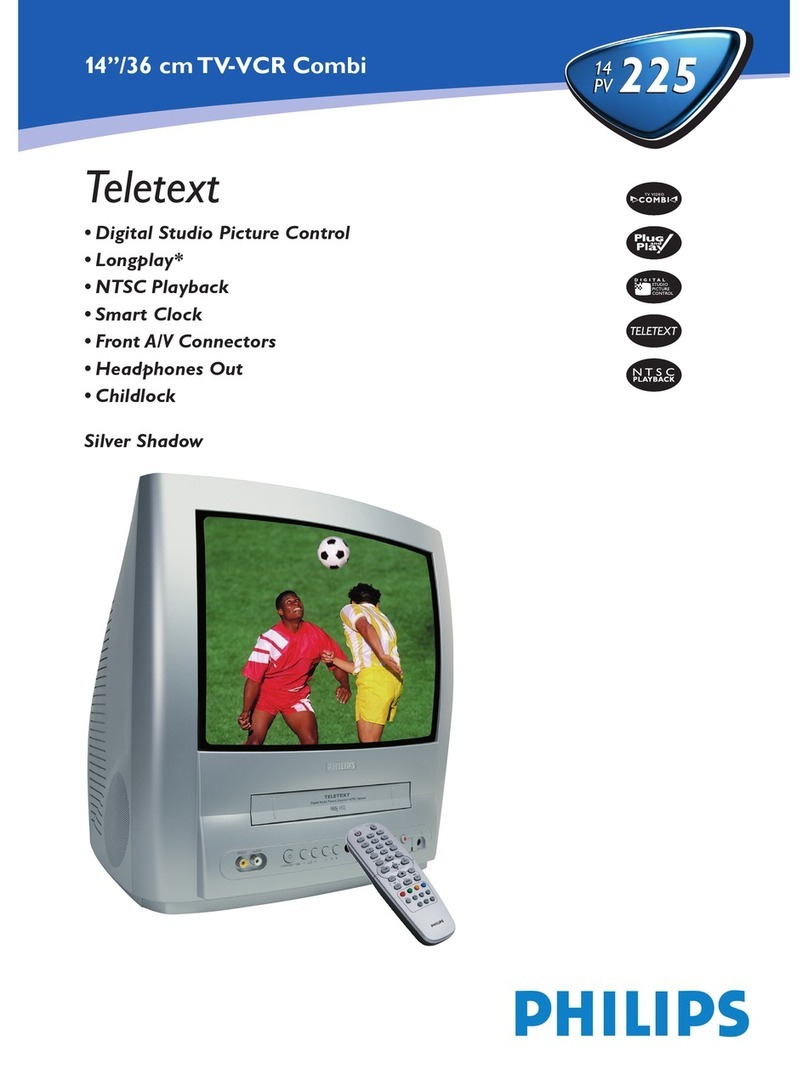 Philips 14PV225 User manual