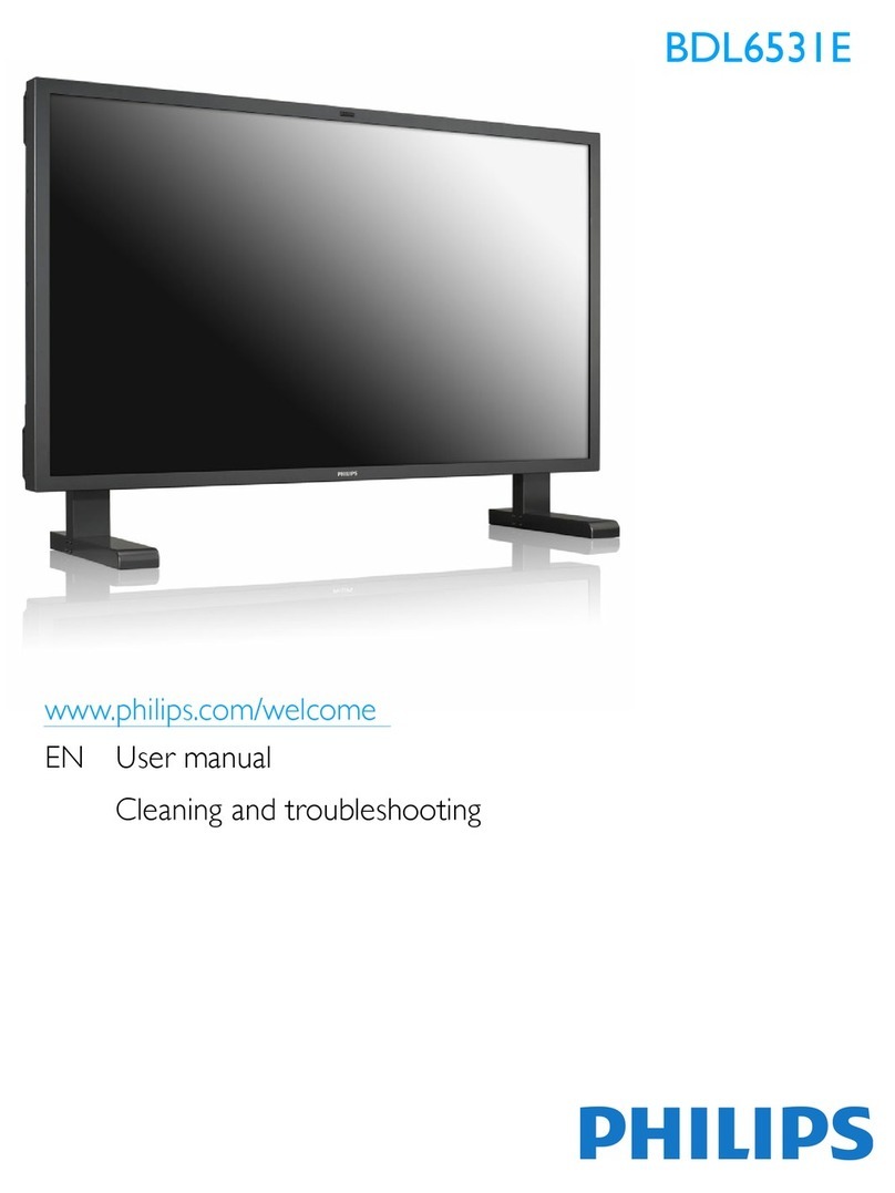 Philips BDL6531E User manual