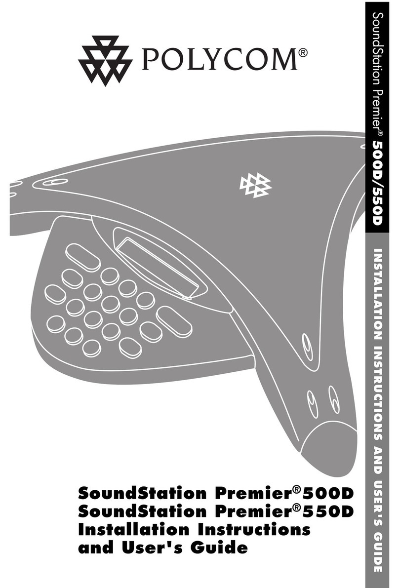 Polycom 500D Mounting instructions