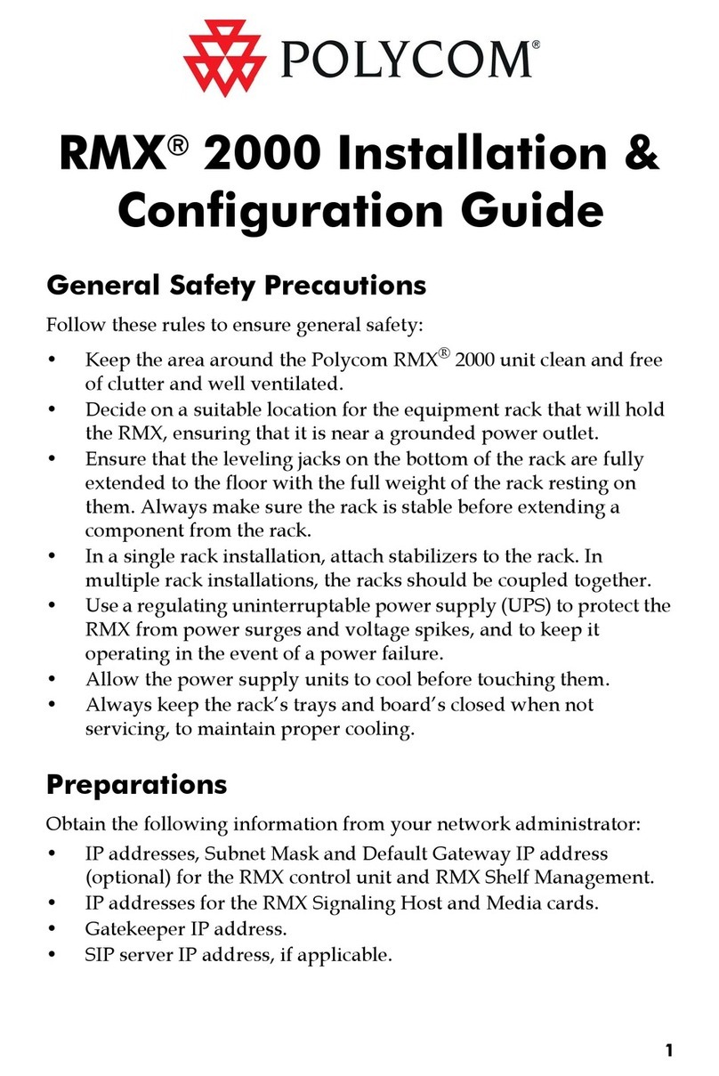 Polycom DOC2563A User manual