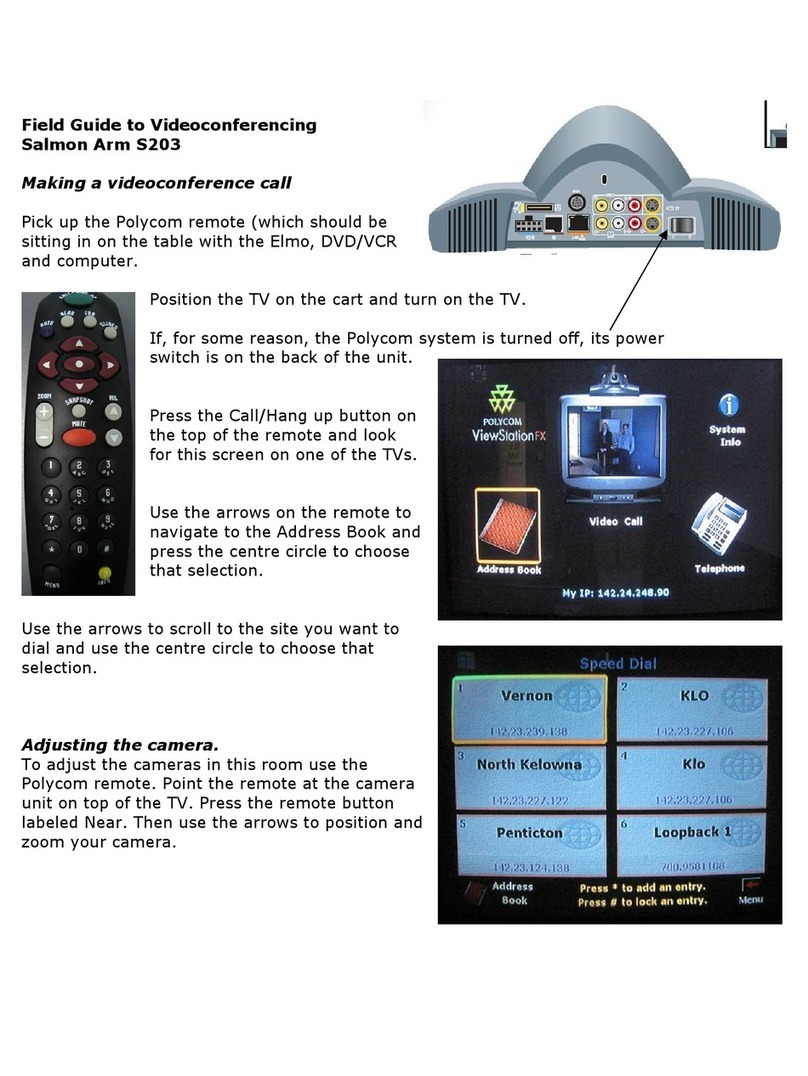 Polycom S203 User manual