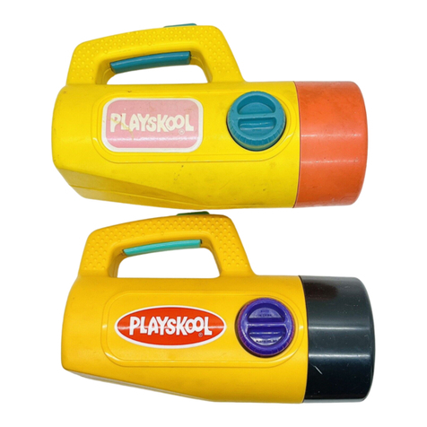 Playskool Flashlight User manual Playskool Flashlight User manual