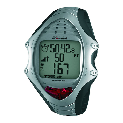 Polar Electro RS 800 SD User manual